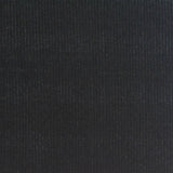 Cotton Stretch Rib Knit Fabric, 280 gsm, 130 cm — Black