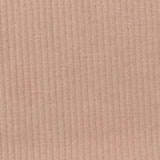 Cotton Polyester Stretch Rib Knit Fabric, 270 gsm, 170 cm — Beige