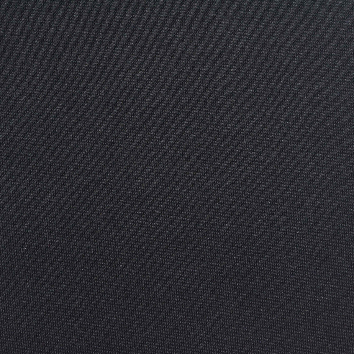 Polyester Cotton Stretch Scuba Knit Fabric, 310 gsm, 160 cm — Black