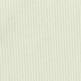Cotton Stretch Rib Knit Fabric, 280 gsm, 130 cm — White — texture