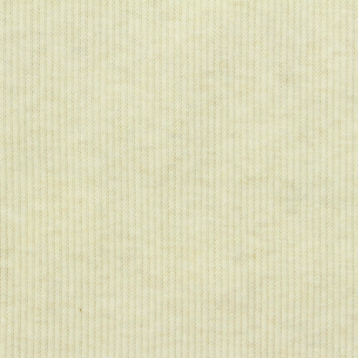 Cream Heather Rib Knit, Cotton