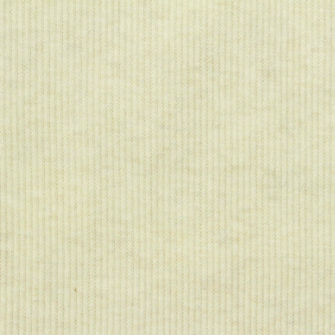 Cotton Stretch Rib Knit Fabric, 350 gsm, 125 cm — Yellow