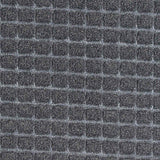 Plaid Polyester Stretch Fleece Fabric, 220 gsm, 168 cm — Grey — texture
