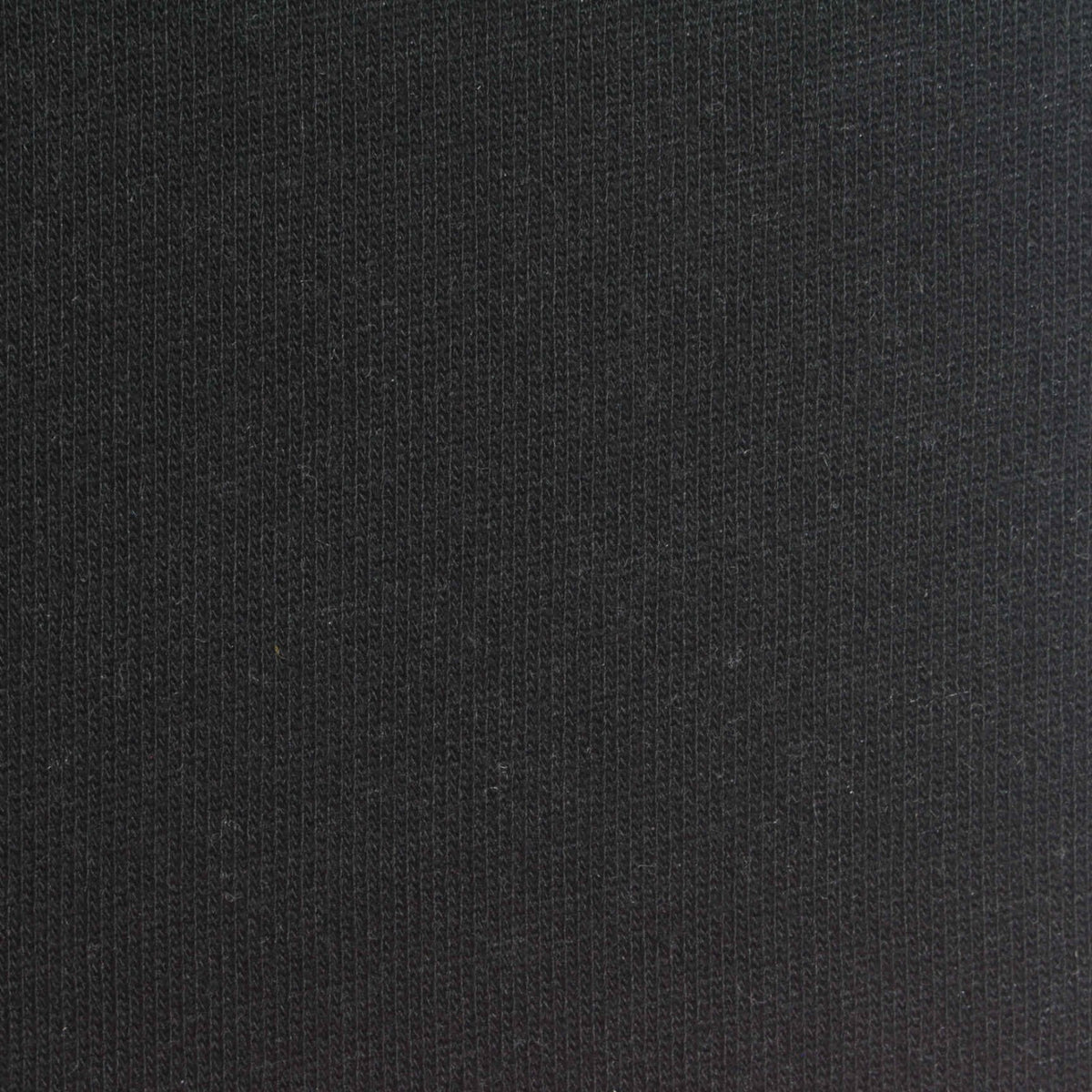 Brushed Polyester Viscose Stretch Chunky Knit Fabric, 185 gsm, 150 cm — Black
