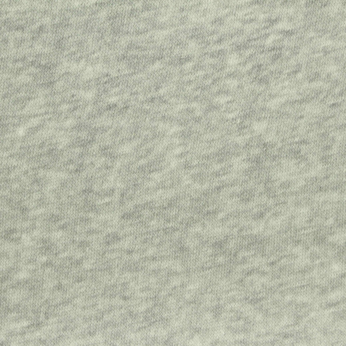 Light Grey Marl Jersey Knit, Poly-Cotton, 210 gsm