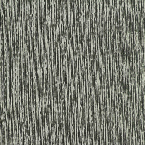 Dark Grey Stripe Crepe, Polyester