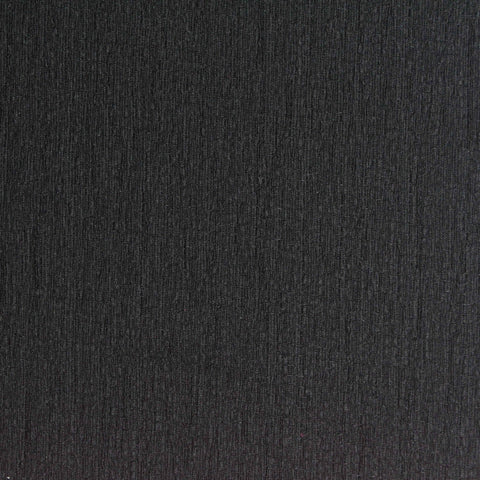 Polyester Stretch Crepe Fabric, 140 gsm, 155 cm — Black