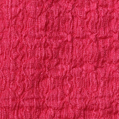 Polyester Stretch Crepe Fabric, 175 gsm, 155 cm — Pink