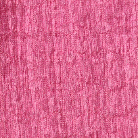Polyester Stretch Crepe Fabric, 160 gsm, 155 cm — Pink