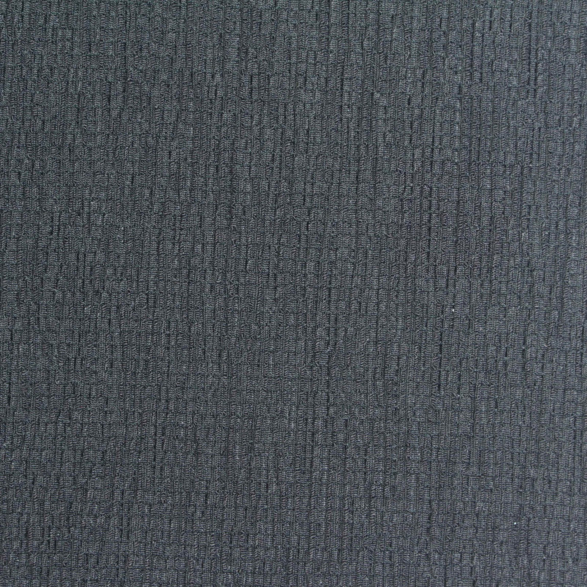Dark Grey Textured Crepe, Poly-Viscose
