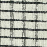 Dark Grey Check Crepe, Polyester — texture