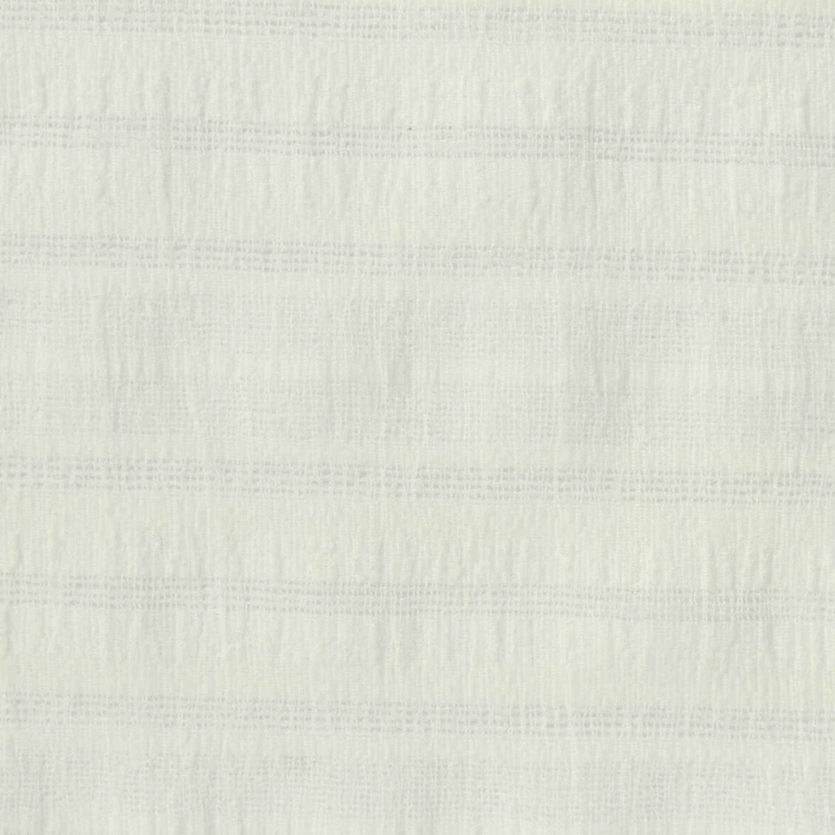 Off-White Horizontal-Stripe Crepe, Polyester