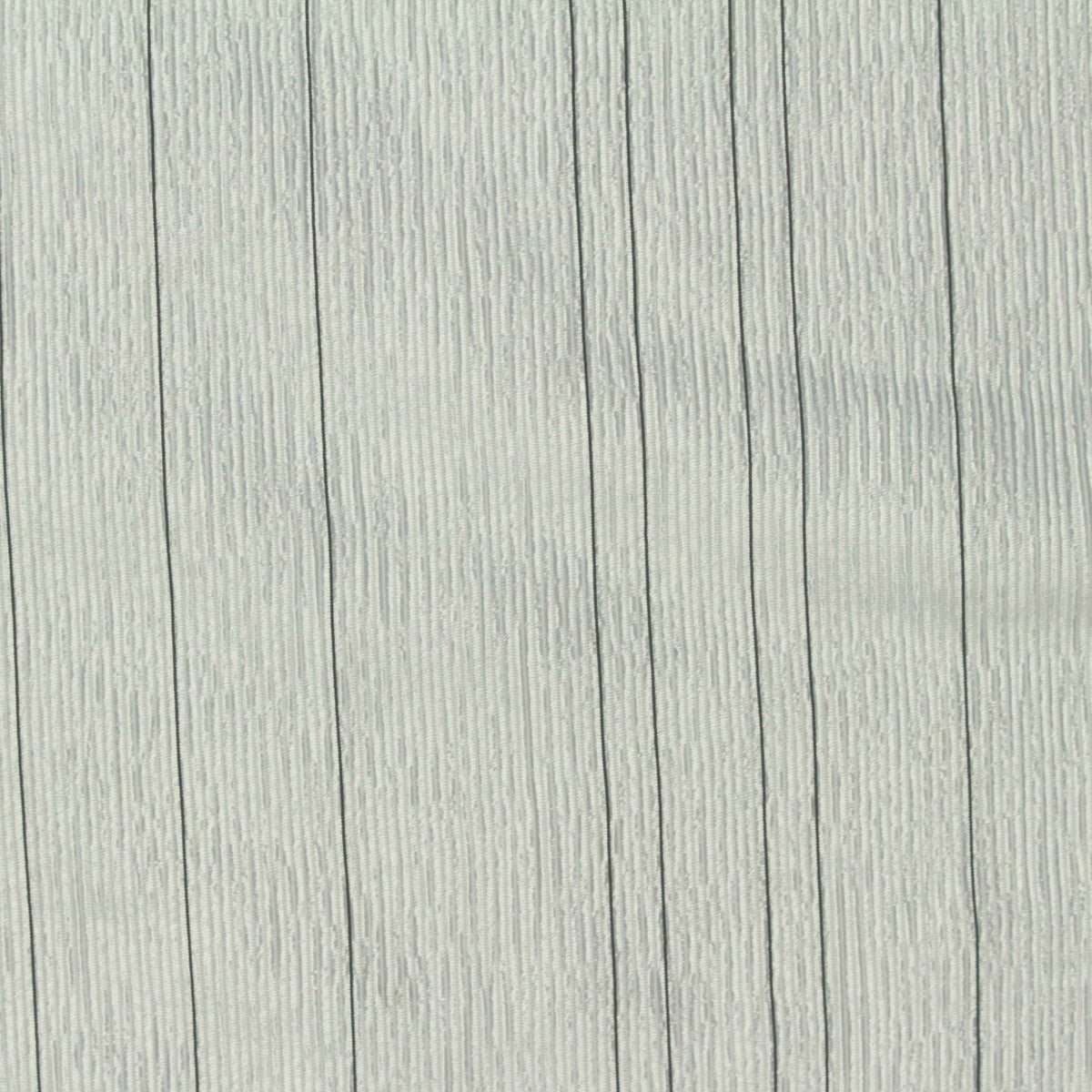 Light Green Vertical-Stripe Crepe, Acetate-Nylon