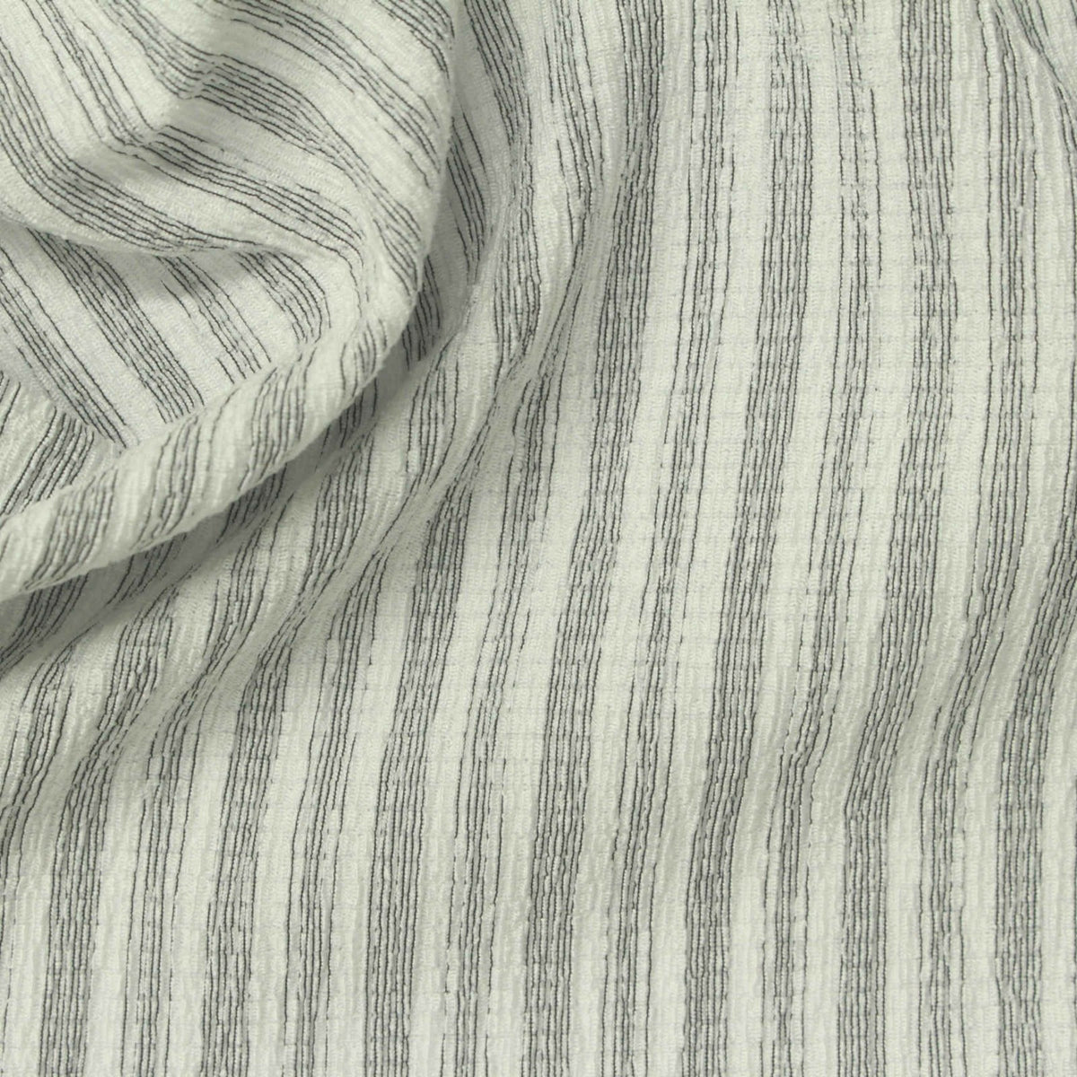 Polyester Stretch Crepe Fabric, 125 gsm, 155 cm — Beige