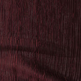 Maroon Textured Crepe, Polyester