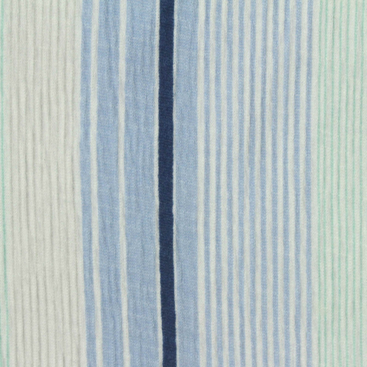Blue Vertical-Stripe Crepe, Polyester, 180 gsm