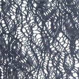 Black Openwork Lace, Nylon — texture