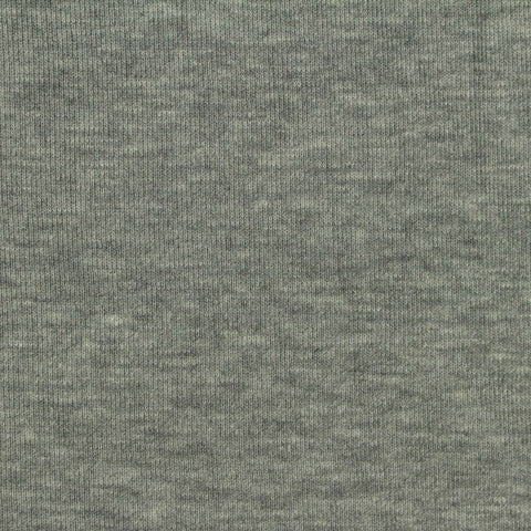 Modal Acrylic Stretch Rib Knit Fabric, 180 gsm, 165 cm — Grey