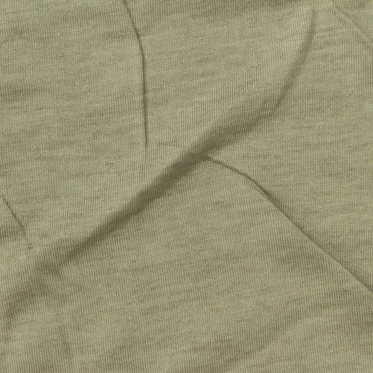 Light Green Heathered-Marl Jersey Knit, Modal-Acrylic