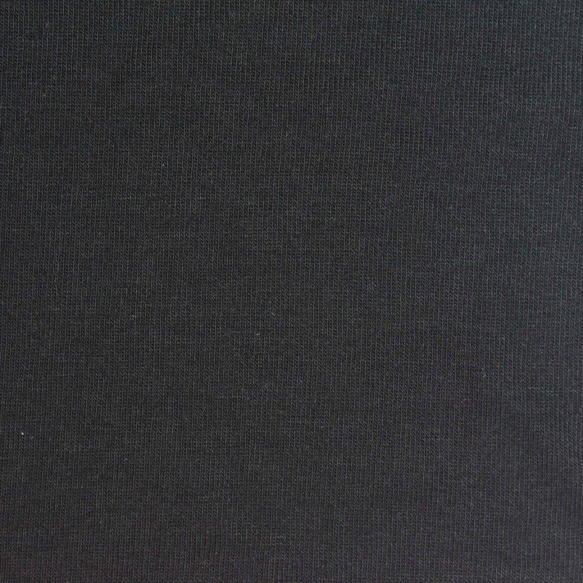 Modal Acrylic Stretch Rib Knit Fabric, 180 gsm, 165 cm — Black