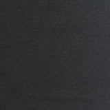 Rib Knit Fabric, 290 gsm, 165 cm — Black