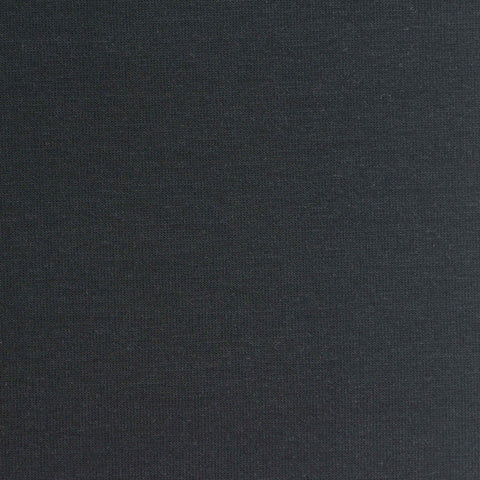 Cotton Polyester Stretch Scuba Knit Fabric, 340 gsm, 165 cm — Navy