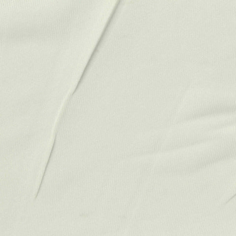 100% Polyester Jersey Knit Fabric, 190 gsm, 144 cm — White