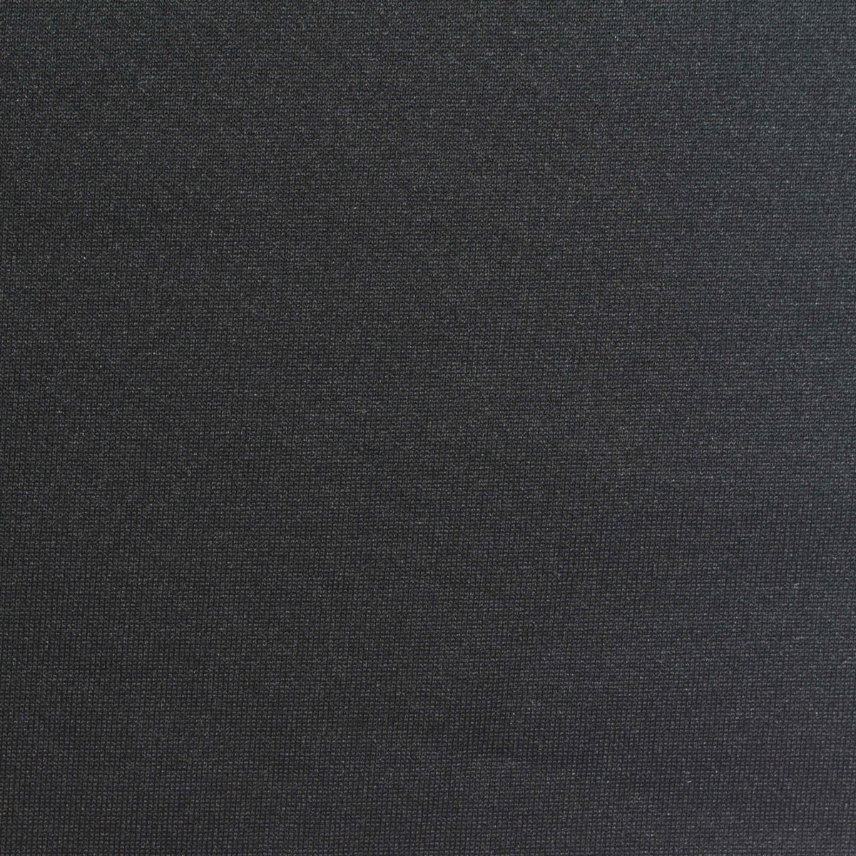 Polyester Viscose Stretch Scuba Knit Fabric, 265 gsm, 165 cm — Black