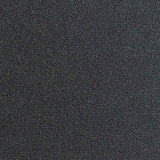 Polyester Viscose Stretch Scuba Knit Fabric, 265 gsm, 165 cm — Black — texture