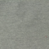 Heather Grey Marl Rib Knit, Cotton-Poly