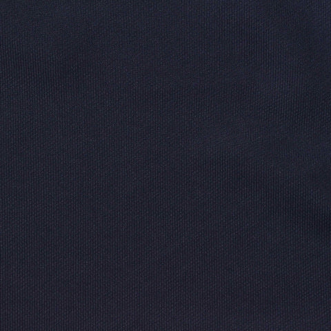 Cotton Nylon Piqué Knit Fabric, 190 gsm, 189 cm — Navy