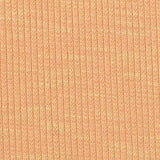 Peach Marl Rib Knit, Poly-Viscose — texture