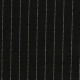 White Chevron Interlock Knit, Poly-Viscose