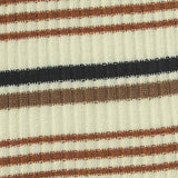 Off-White Horizontal-Stripe Rib Knit, Viscose — texture