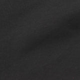 Polyester Cotton Stretch Fleece Fabric, 265 gsm, 169 cm — Black