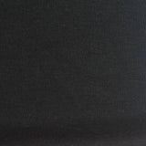 Polyester Stretch Rib Knit Fabric, 325 gsm, 162 cm — Black