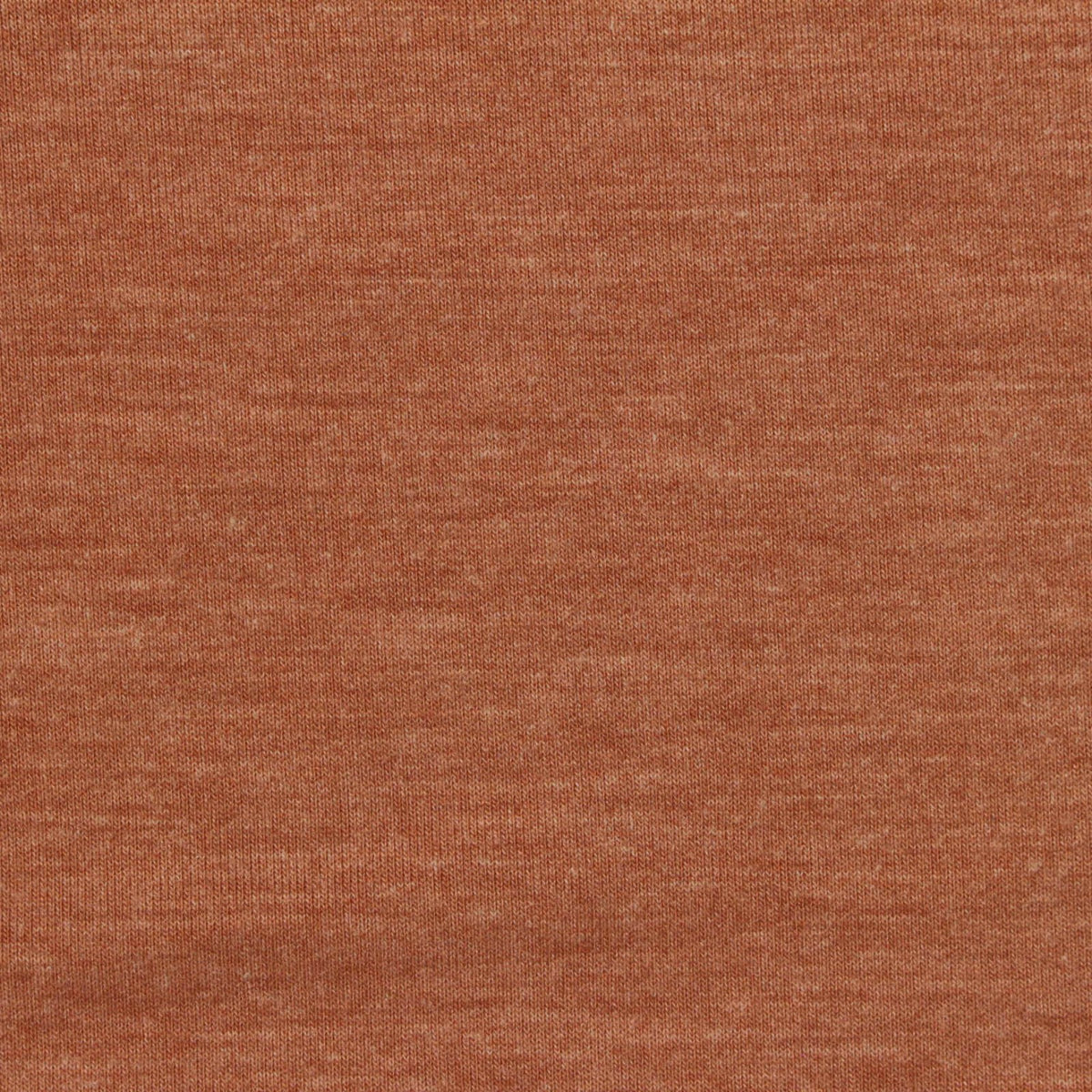 Rust Fine-Marl French Terry, Poly-Viscose