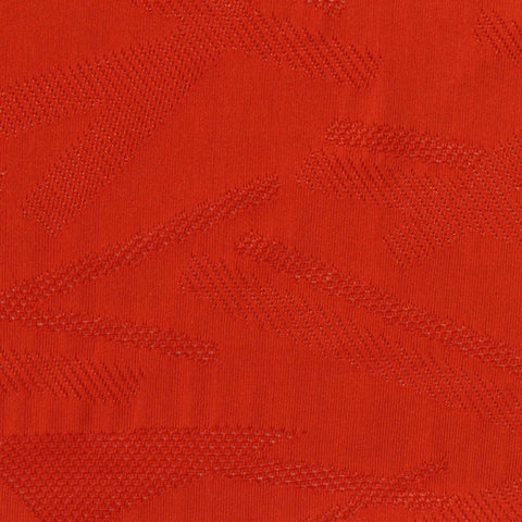 Orange Textured-Dash Jersey Knit, Polyester