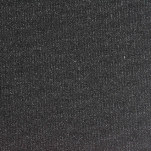 Dark Grey Marl Knit, Viscose-Poly, 380 gsm
