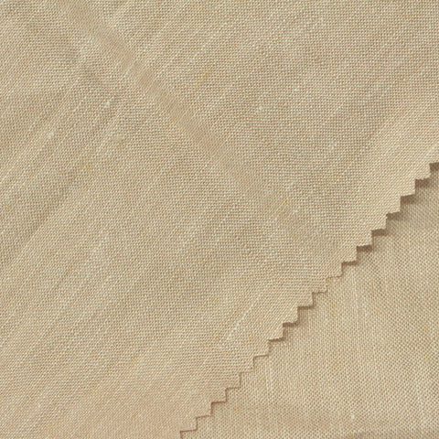 Linen Tencel Lyocell Woven Fabric, 118 gsm — Beige