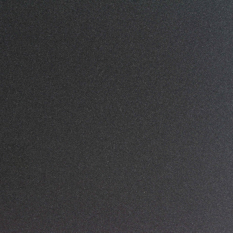 Polyester Stretch Linen-Look Fabric, 300 gsm, 155 cm — Black