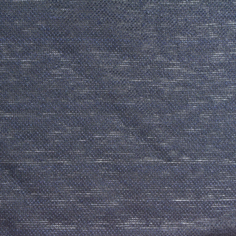 Dark Blue Marl Piqué Knit, Linen-Poly