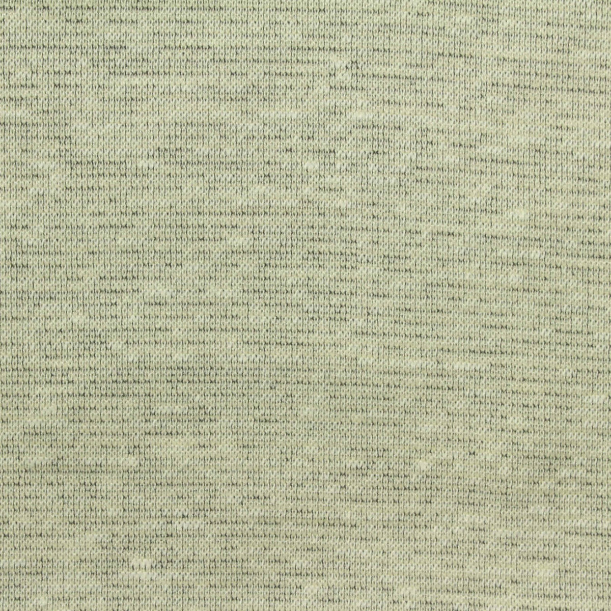 Light Green Marl Rib Knit, Cotton-Linen