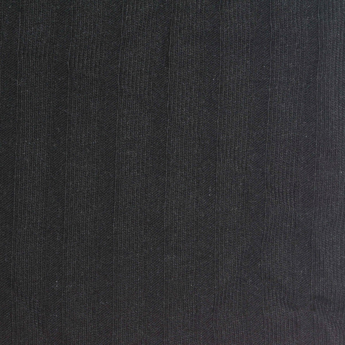 Dark Grey Herringbone Rib Knit, Poly-Viscose