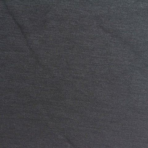 Dark Grey Marl Scuba Knit, Poly-Viscose, 230 gsm