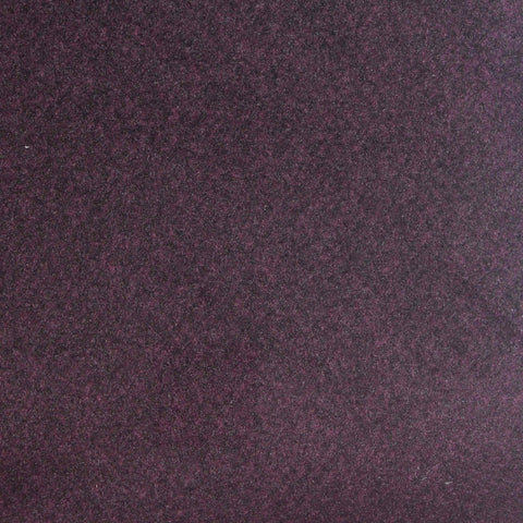 Dark Purple Marl Knit, Polyester, 470 gsm