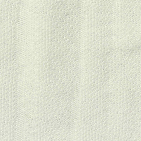 Jacquard Polyester Cotton Pointelle Knit Fabric, 230 gsm, 165 cm — White