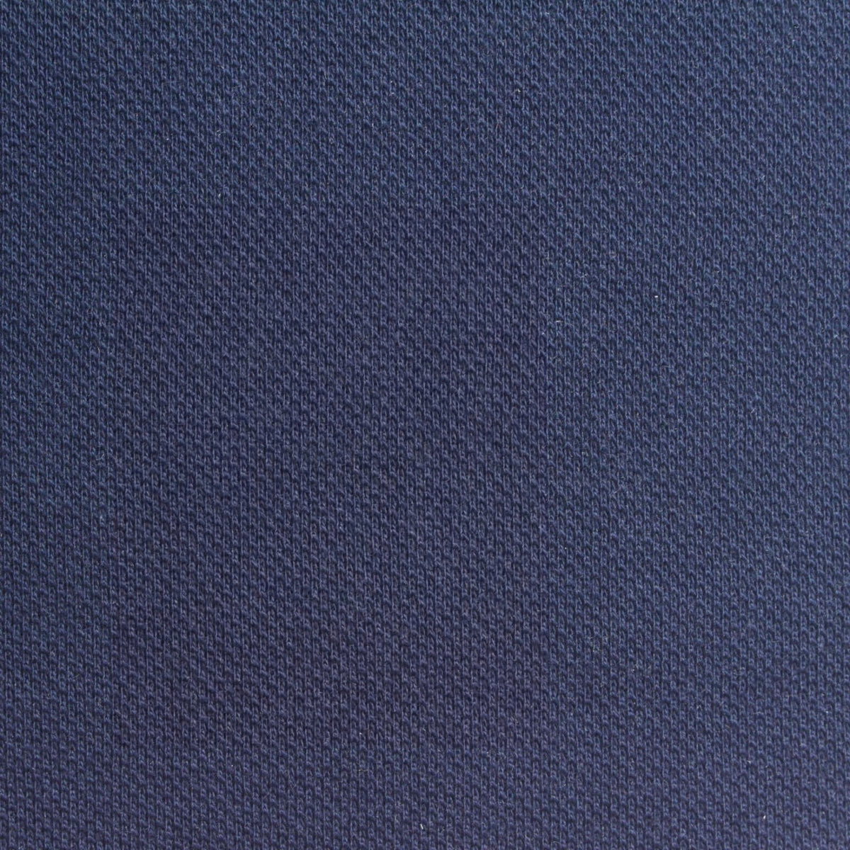 Cotton Piqué Knit Fabric, 350 gsm, 175 cm — Navy