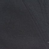 Polyester Viscose Stretch Scuba Knit Fabric, 330 gsm, 165 cm — Black