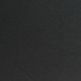 Cotton Polyester Stretch Ponte Knit Fabric, 350 gsm, 170 cm — Black